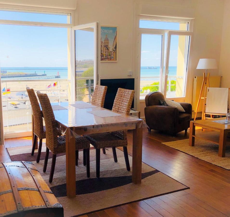 Bellevue -Appartement De Charme - Vue Imprenable Sur La Mer - Face A Nausicaa Boulogne-sur-Mer Exterior photo